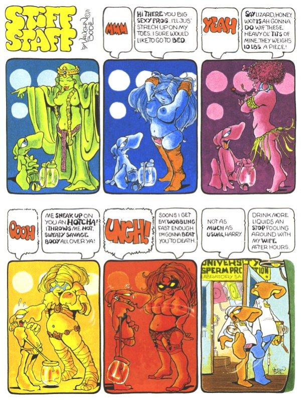 Vaughn Bodē's Erotica (4 issues, complete)