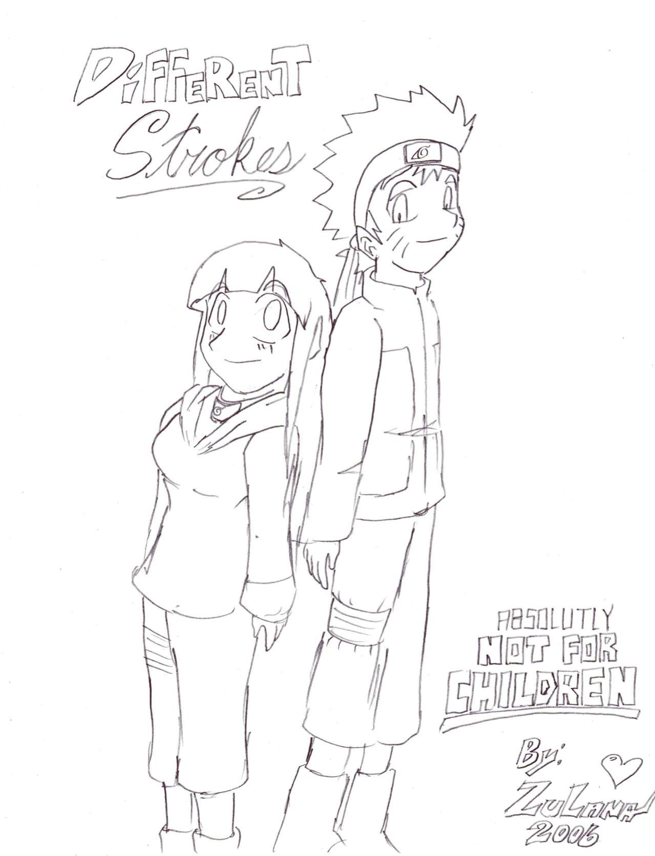 [Zulana Boobana] Different Strokes (Naruto)