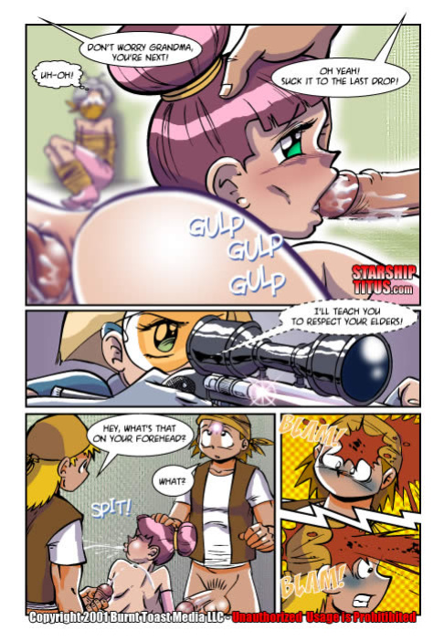 [Miss Dynamite (Sirkowski)] Starship Titus #4 - Lust in Space