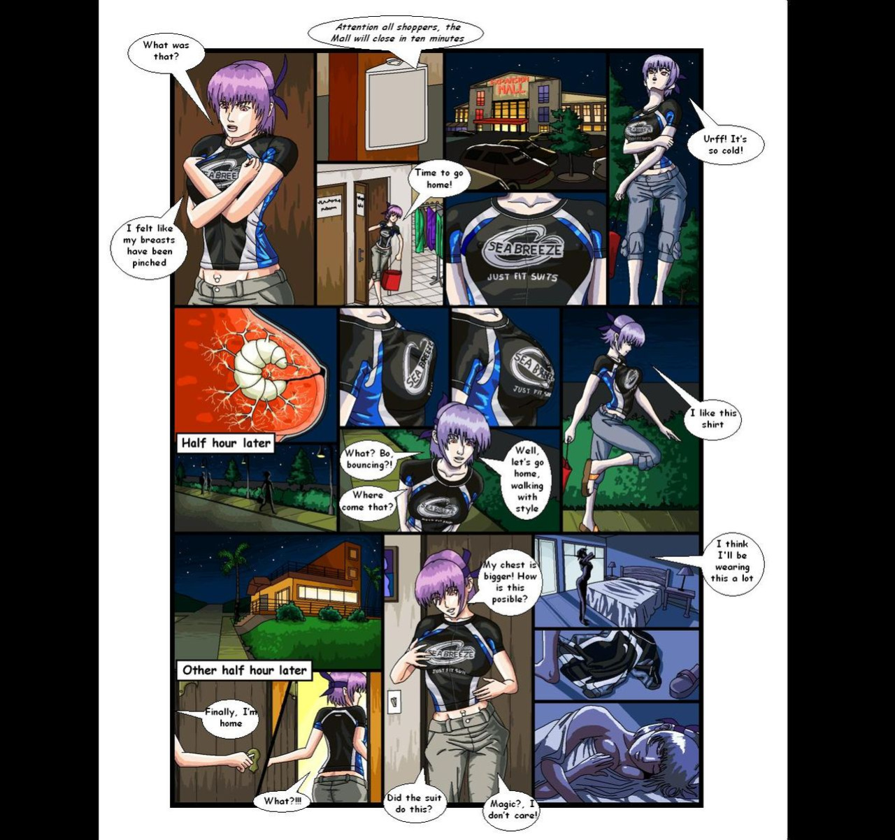 [Mangrowing] Ayane's Bug Story (Dead or Alive)