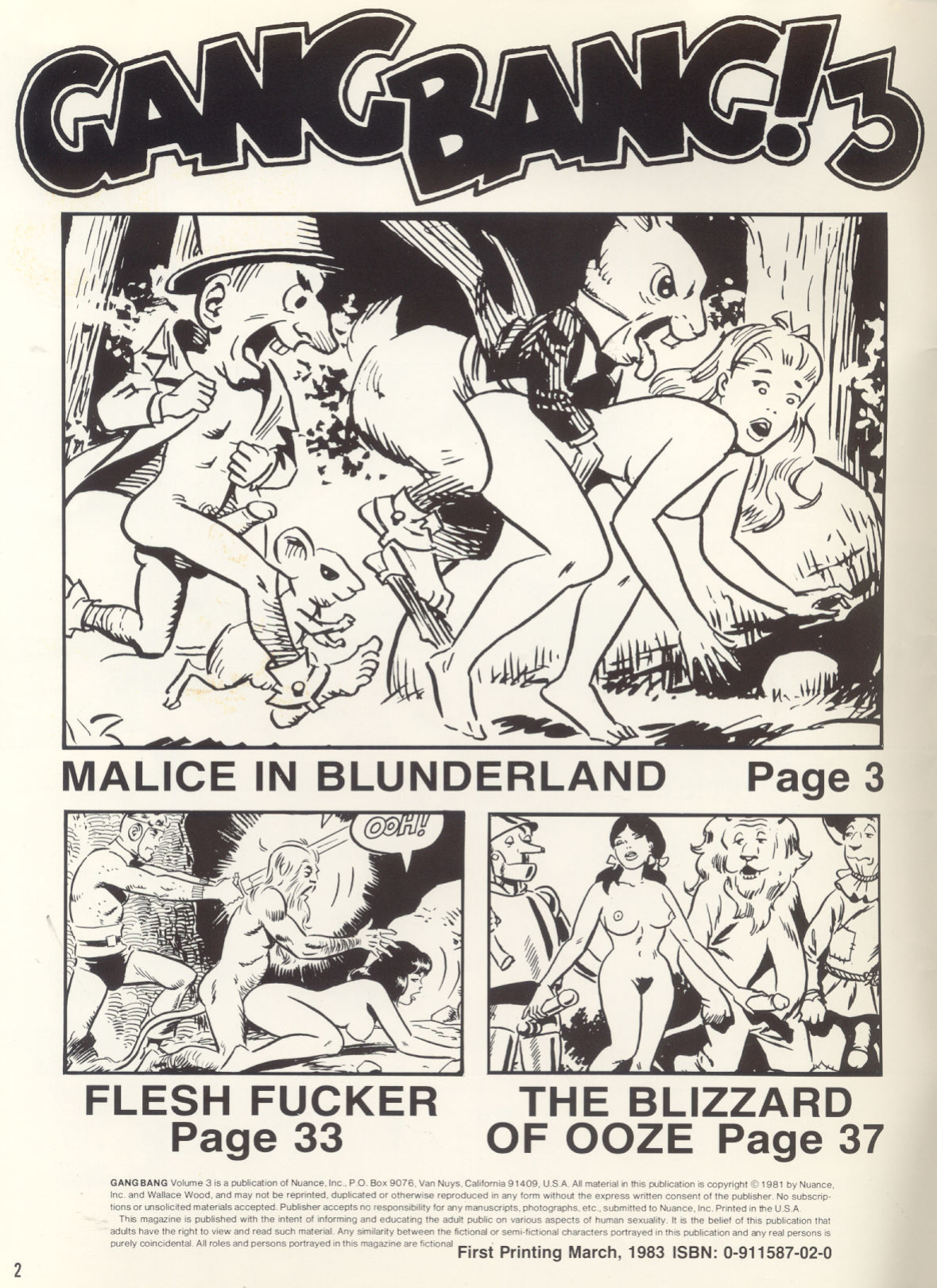 [Wallace Wood] Gang Bang #3 (Alice in Wonderland)