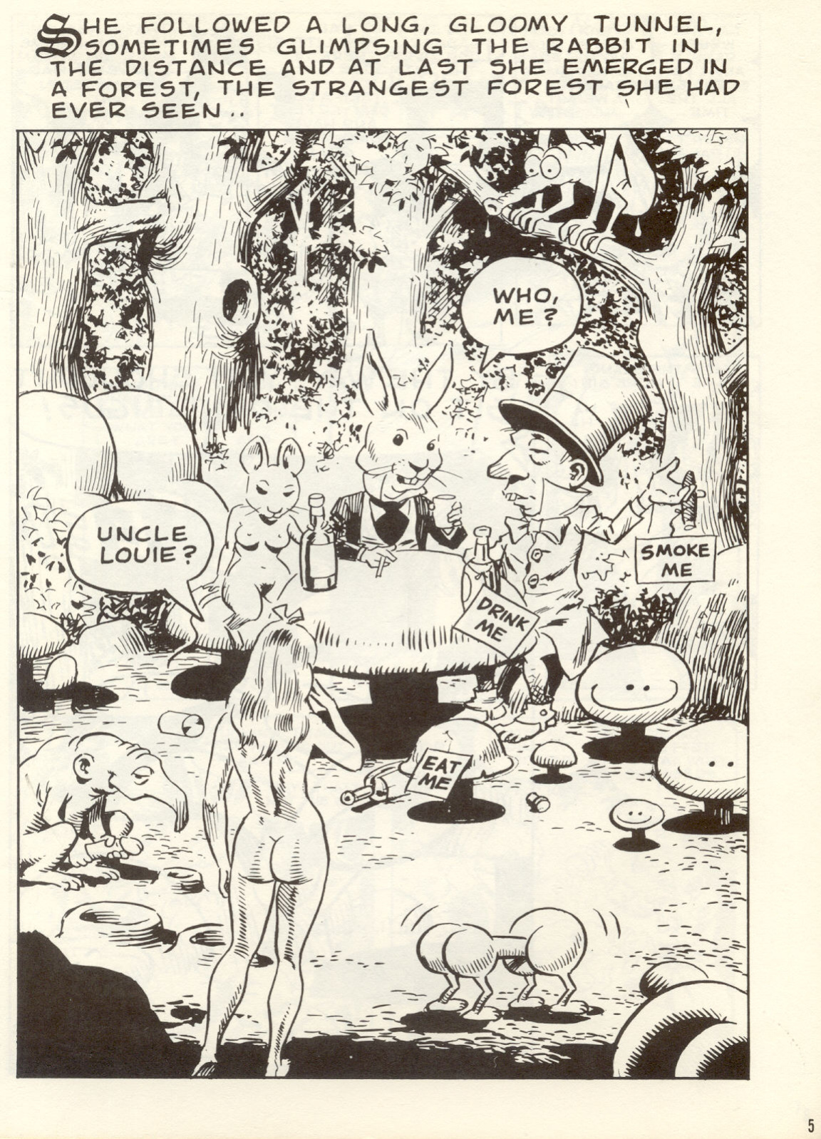 [Wallace Wood] Gang Bang #3 (Alice in Wonderland)