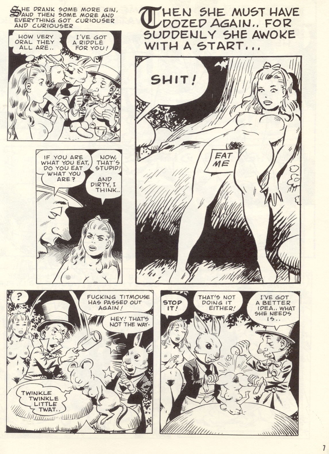 [Wallace Wood] Gang Bang #3 (Alice in Wonderland)
