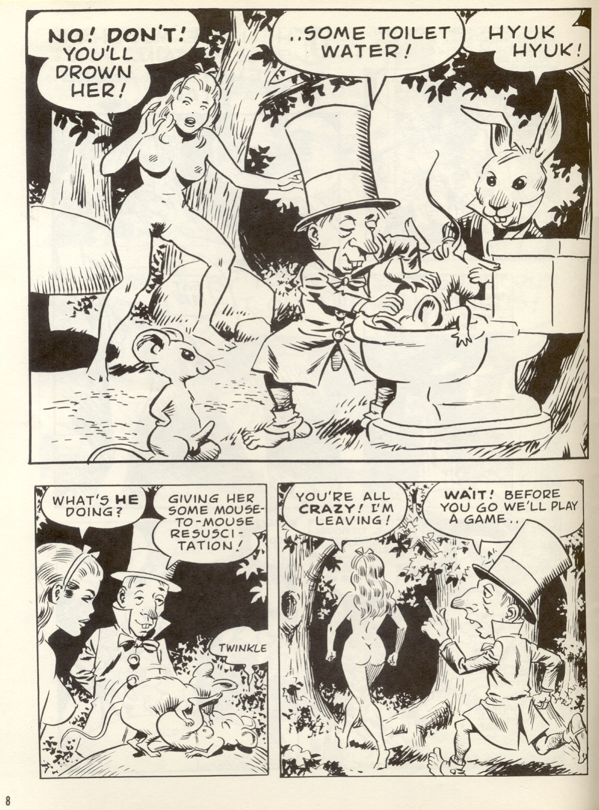[Wallace Wood] Gang Bang #3 (Alice in Wonderland)