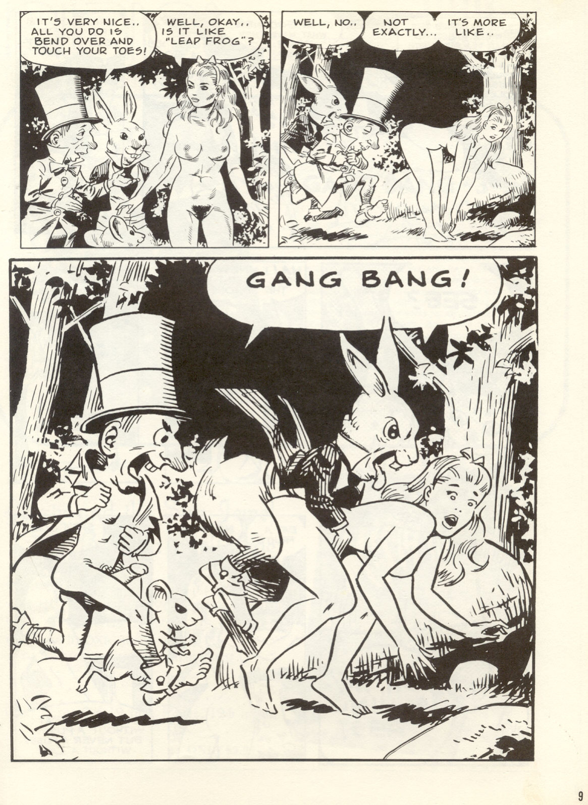 [Wallace Wood] Gang Bang #3 (Alice in Wonderland)