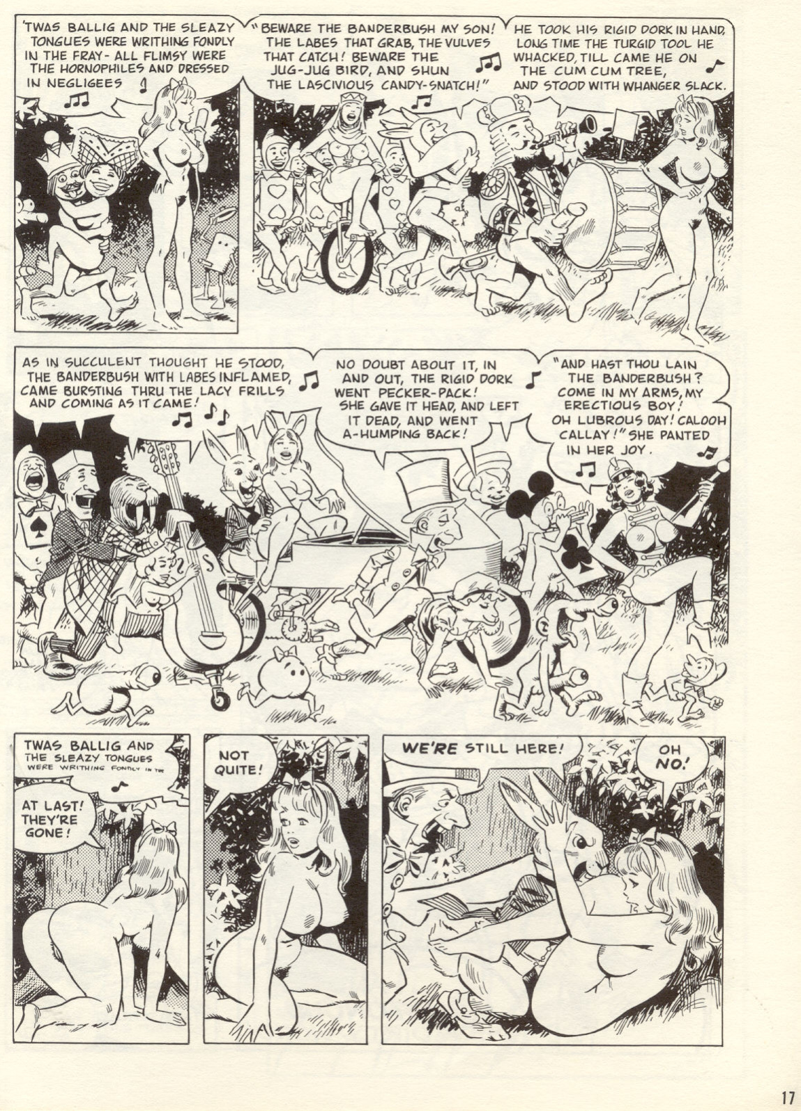 [Wallace Wood] Gang Bang #3 (Alice in Wonderland)