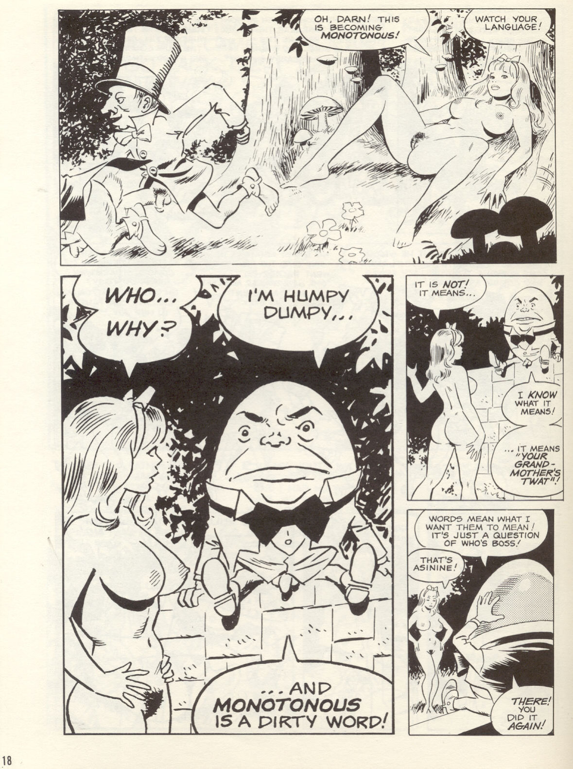[Wallace Wood] Gang Bang #3 (Alice in Wonderland)