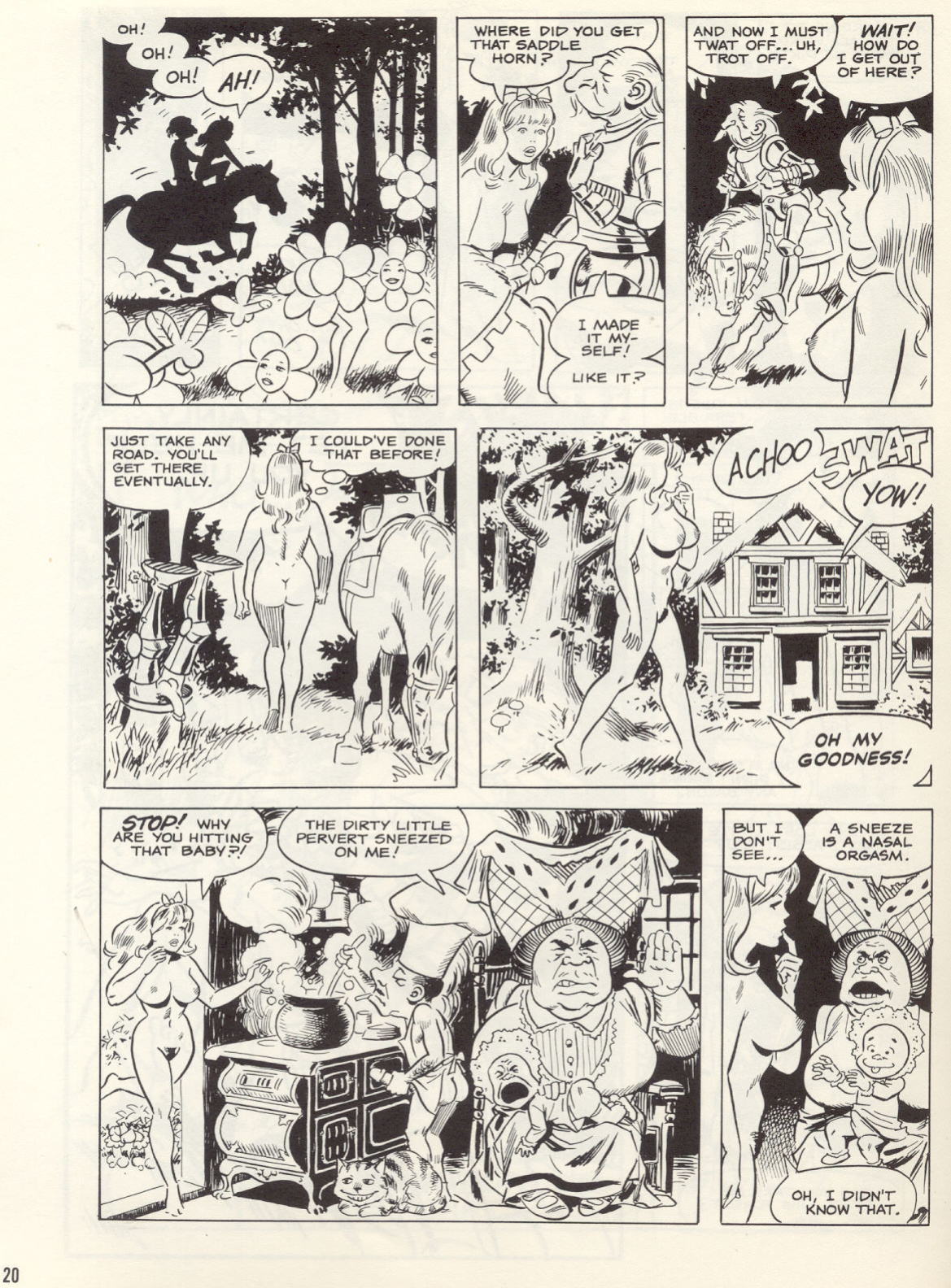 [Wallace Wood] Gang Bang #3 (Alice in Wonderland)