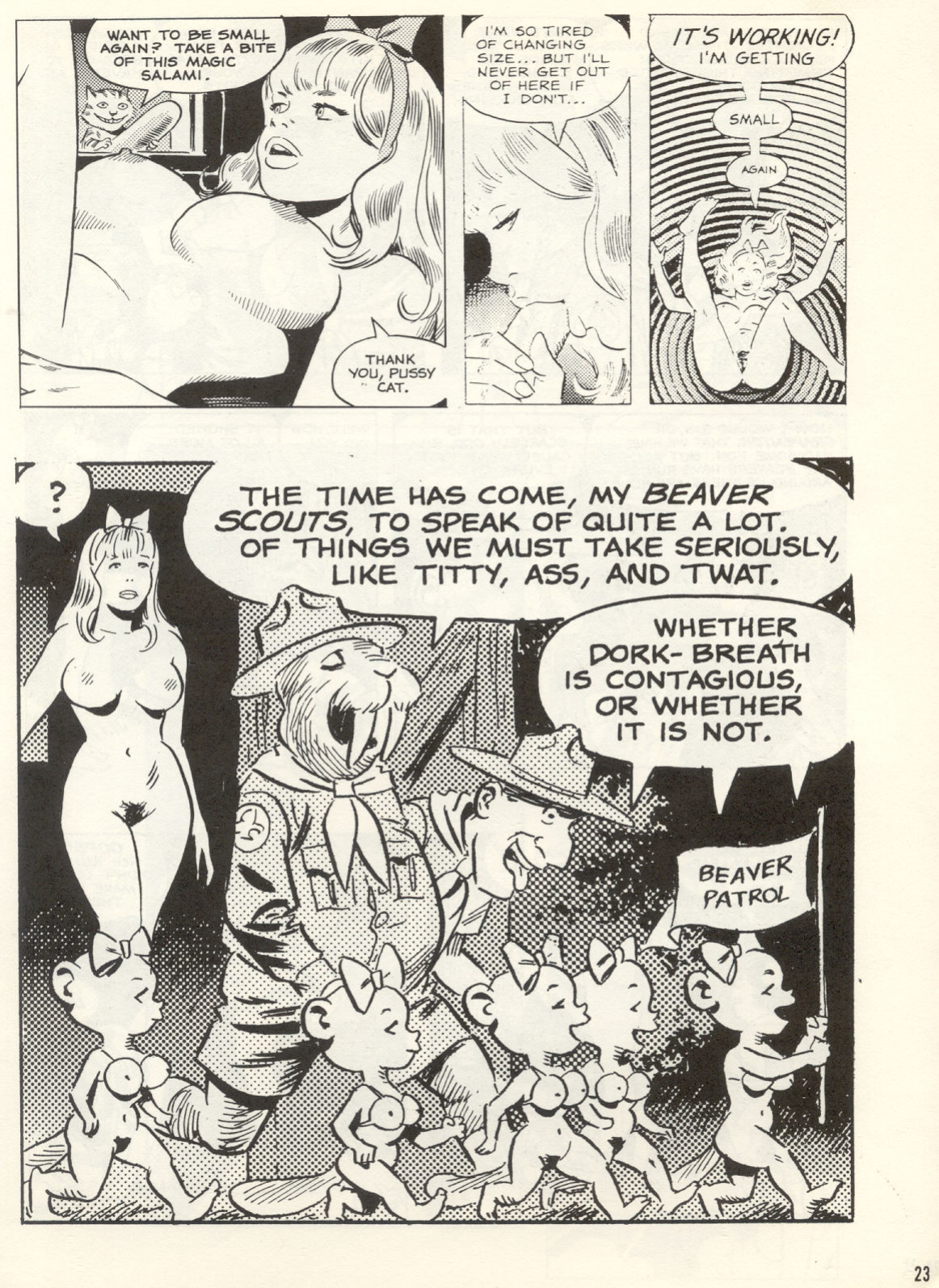[Wallace Wood] Gang Bang #3 (Alice in Wonderland)
