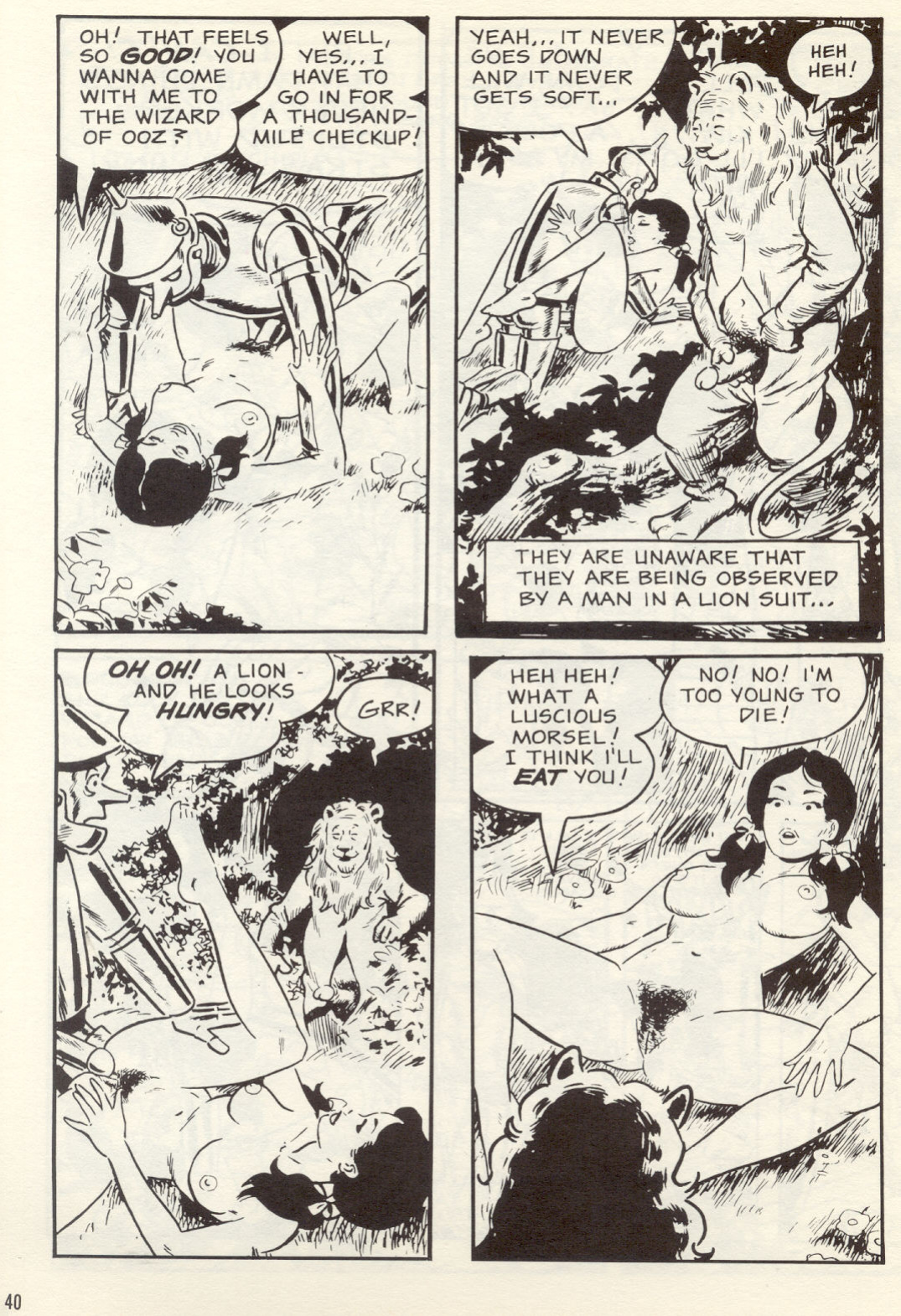[Wallace Wood] Gang Bang #3 (Alice in Wonderland)