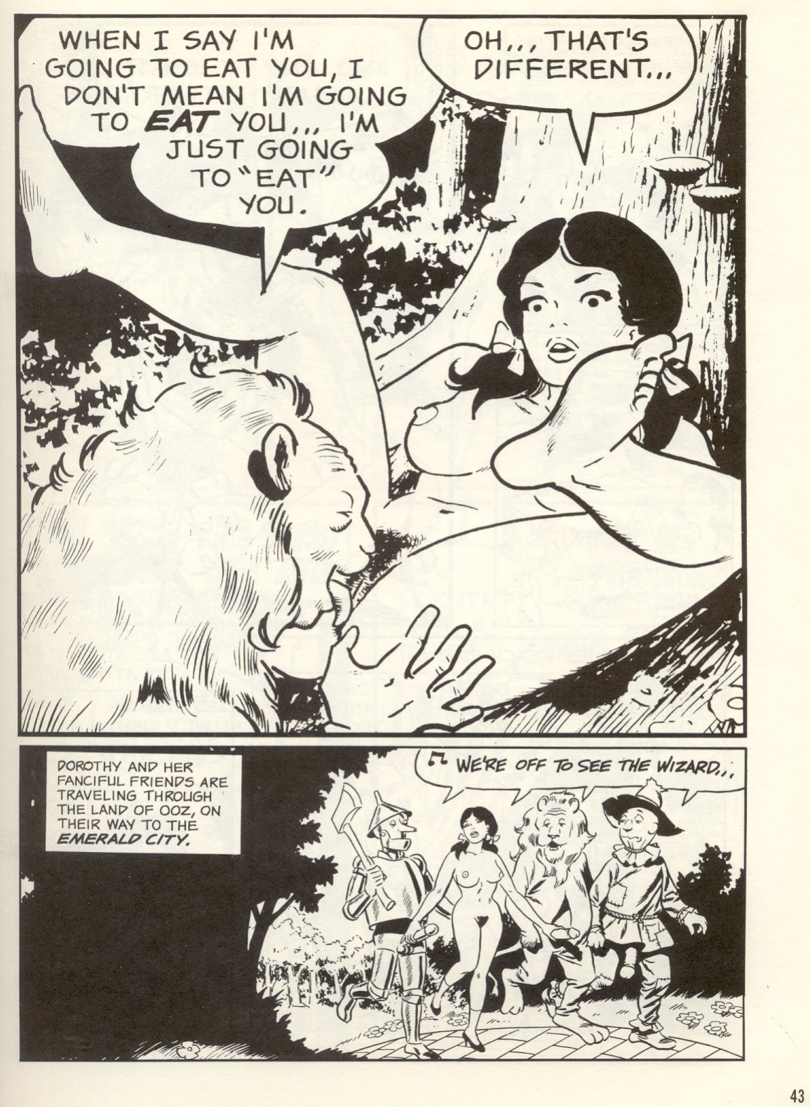 [Wallace Wood] Gang Bang #3 (Alice in Wonderland)