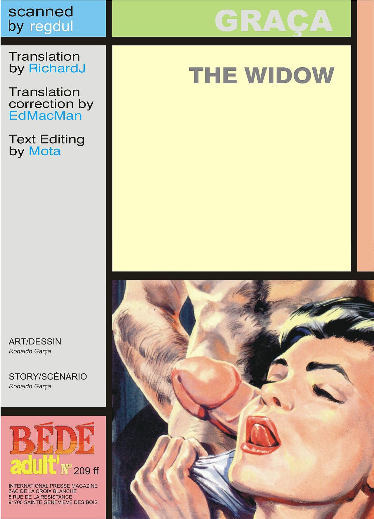 [Ronaldo Garca] The Widow {Richard J}