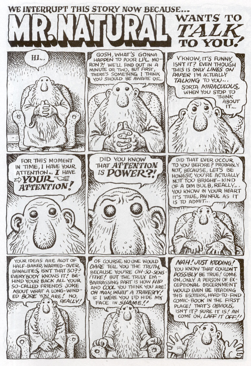 [Robert Crumb] Mystic Funnies #2