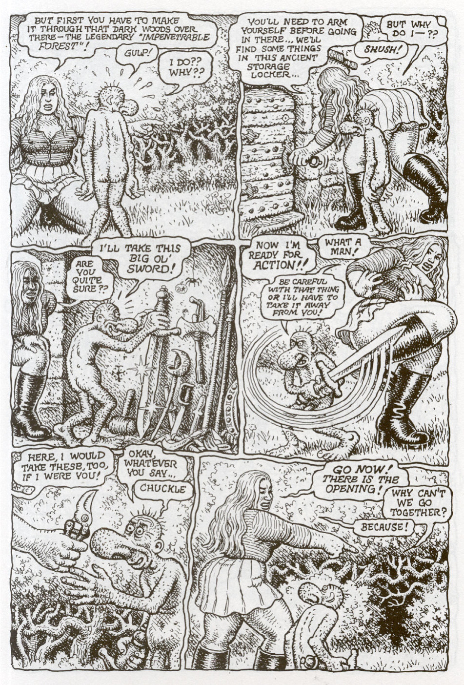 [Robert Crumb] Mystic Funnies #2