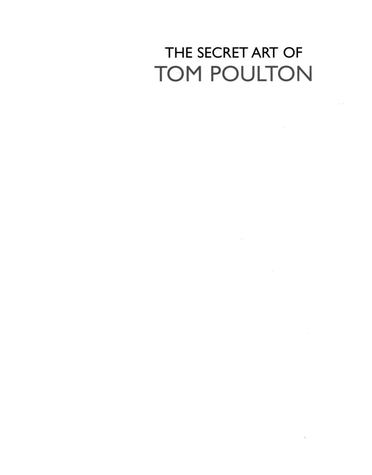 [Alexander James Maclean] The Secret Art of Tom Poulton