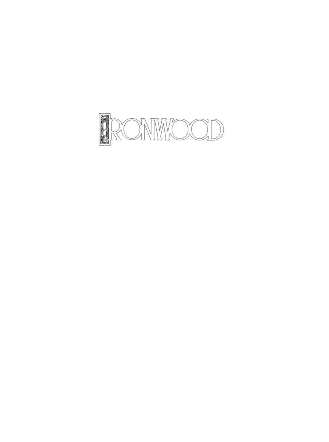 [Bill Willingham] Ironwood #1