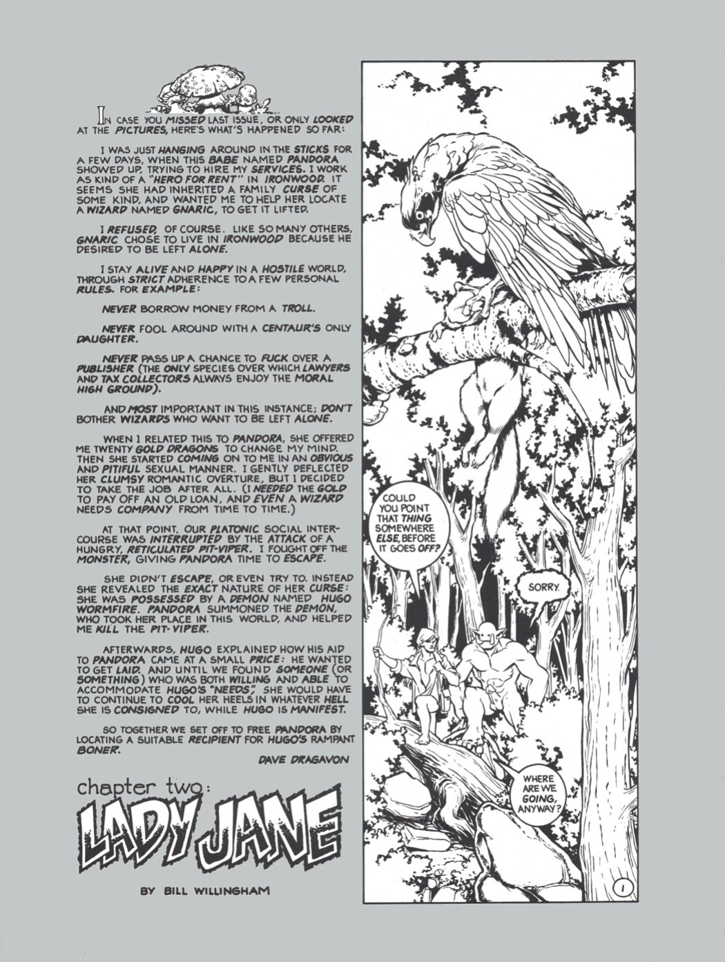 [Bill Willingham] Ironwood #1