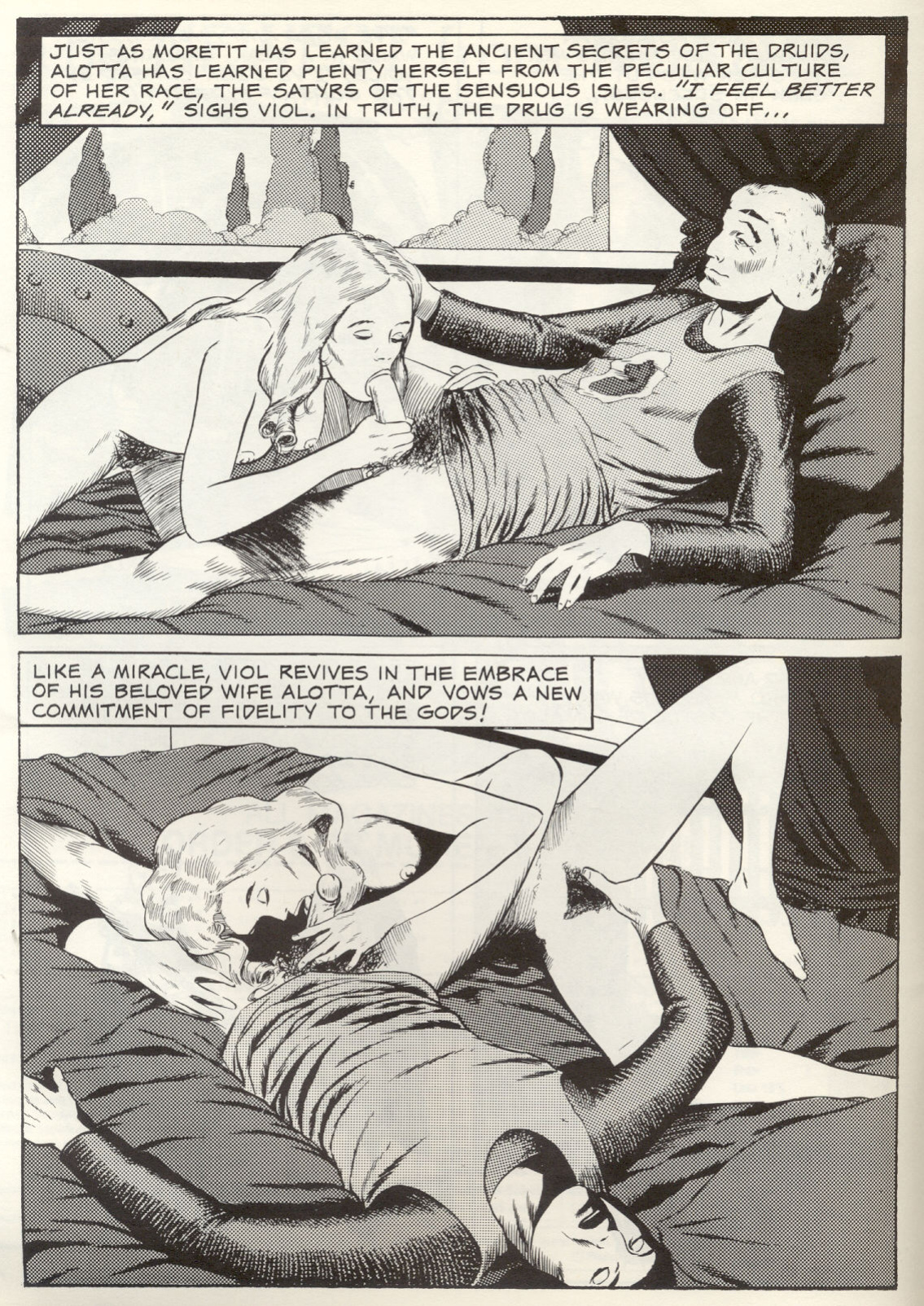 [Wallace Wood] Gang Bang #2 (Flash Gordon, Superman, Tarzan)