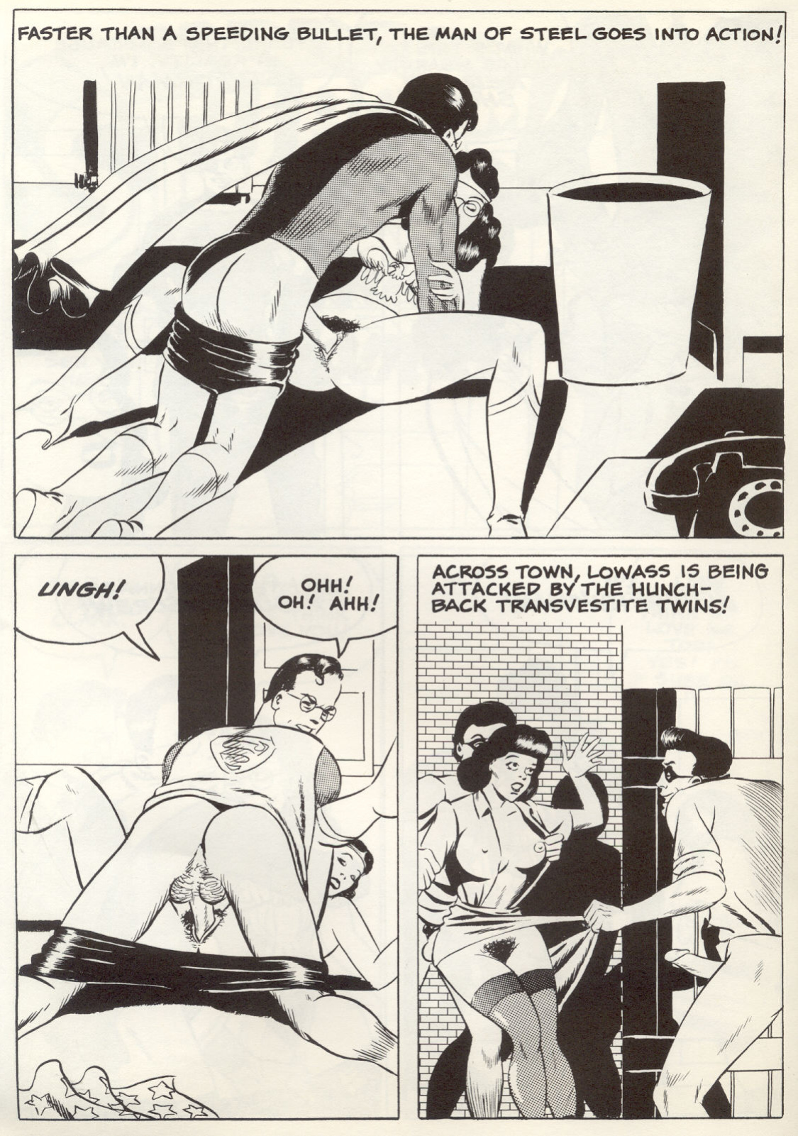 [Wallace Wood] Gang Bang #2 (Flash Gordon, Superman, Tarzan)