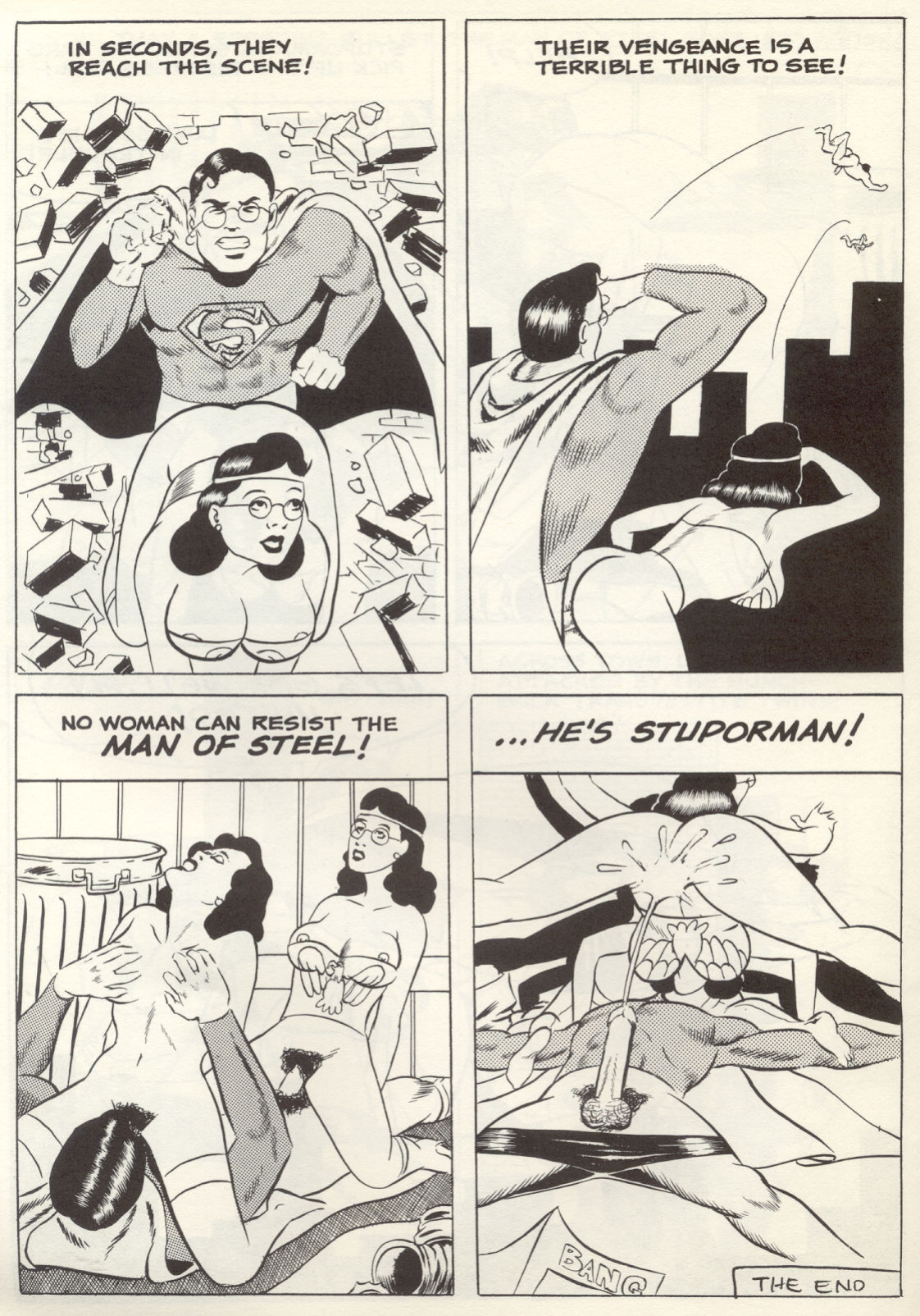 [Wallace Wood] Gang Bang #2 (Flash Gordon, Superman, Tarzan)