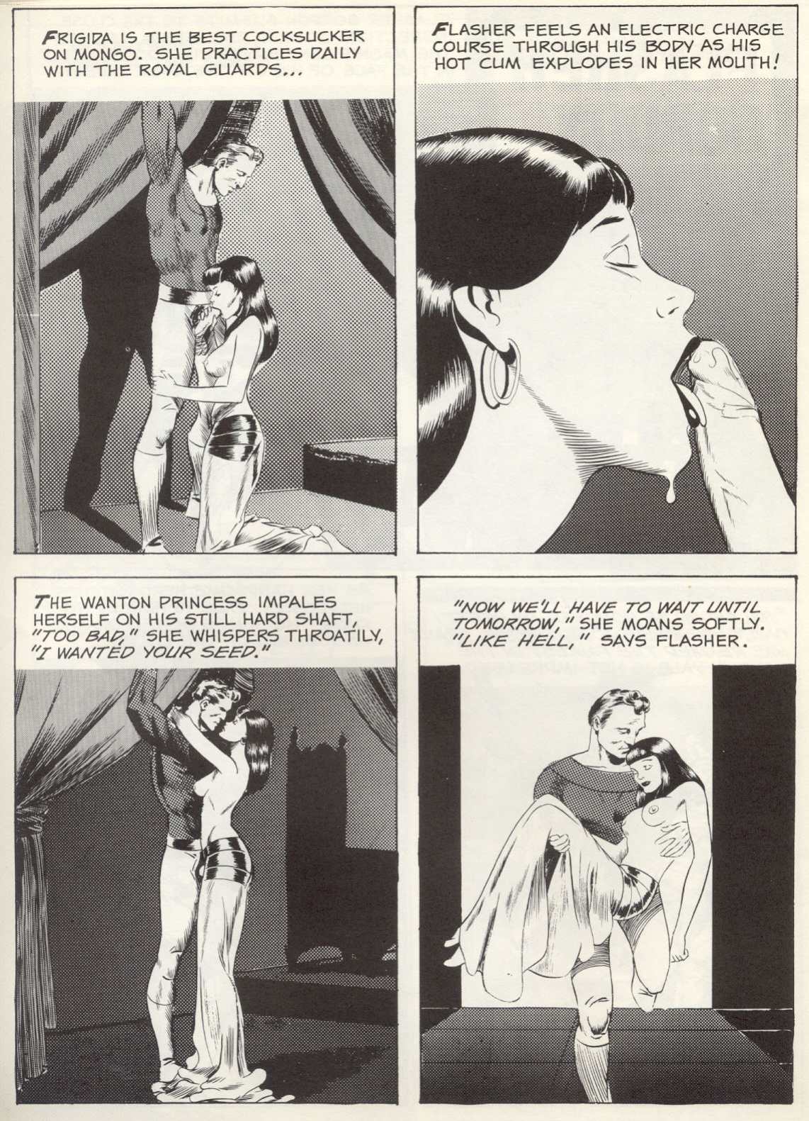 [Wallace Wood] Gang Bang #2 (Flash Gordon, Superman, Tarzan)