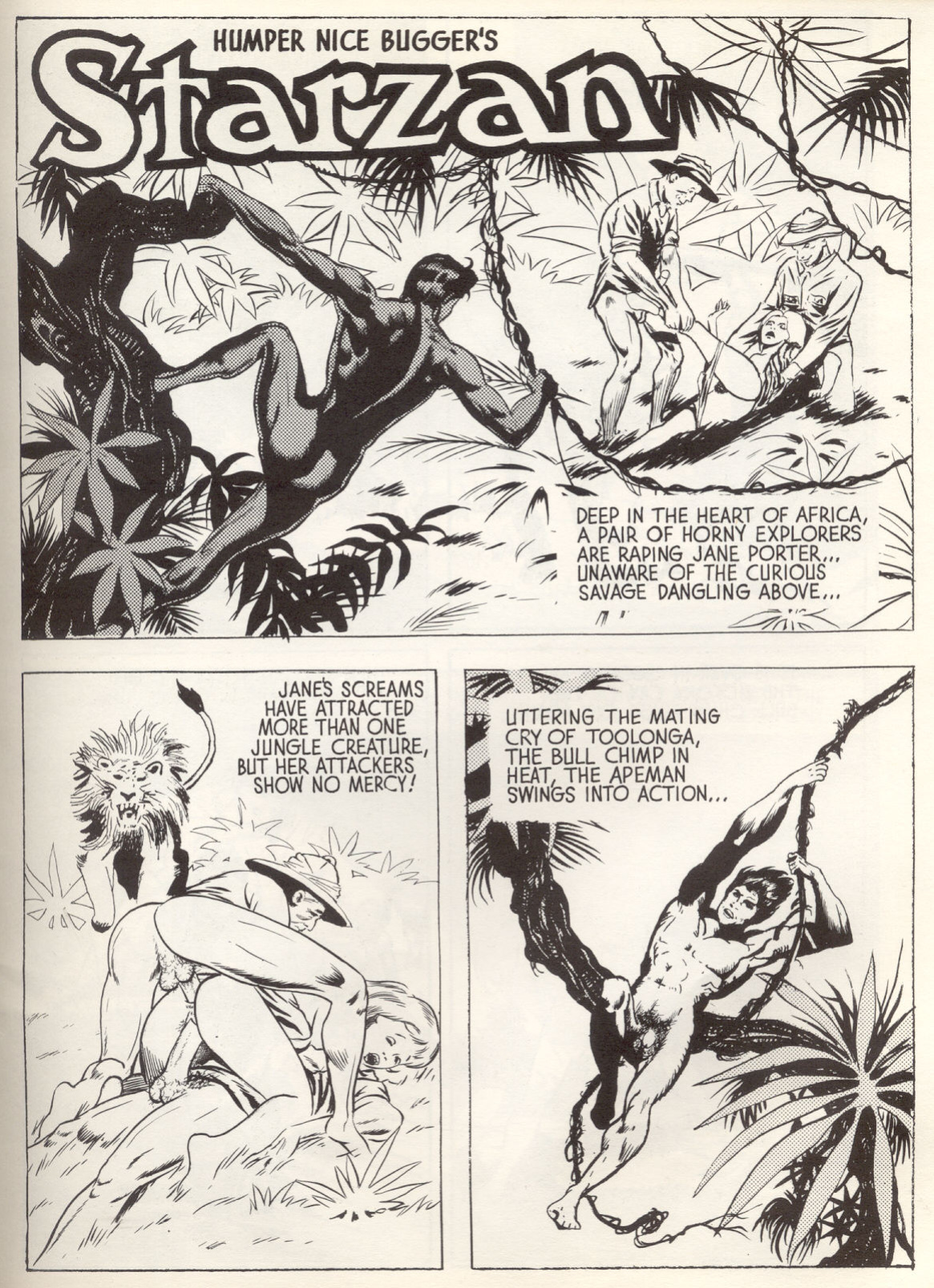 [Wallace Wood] Gang Bang #2 (Flash Gordon, Superman, Tarzan)