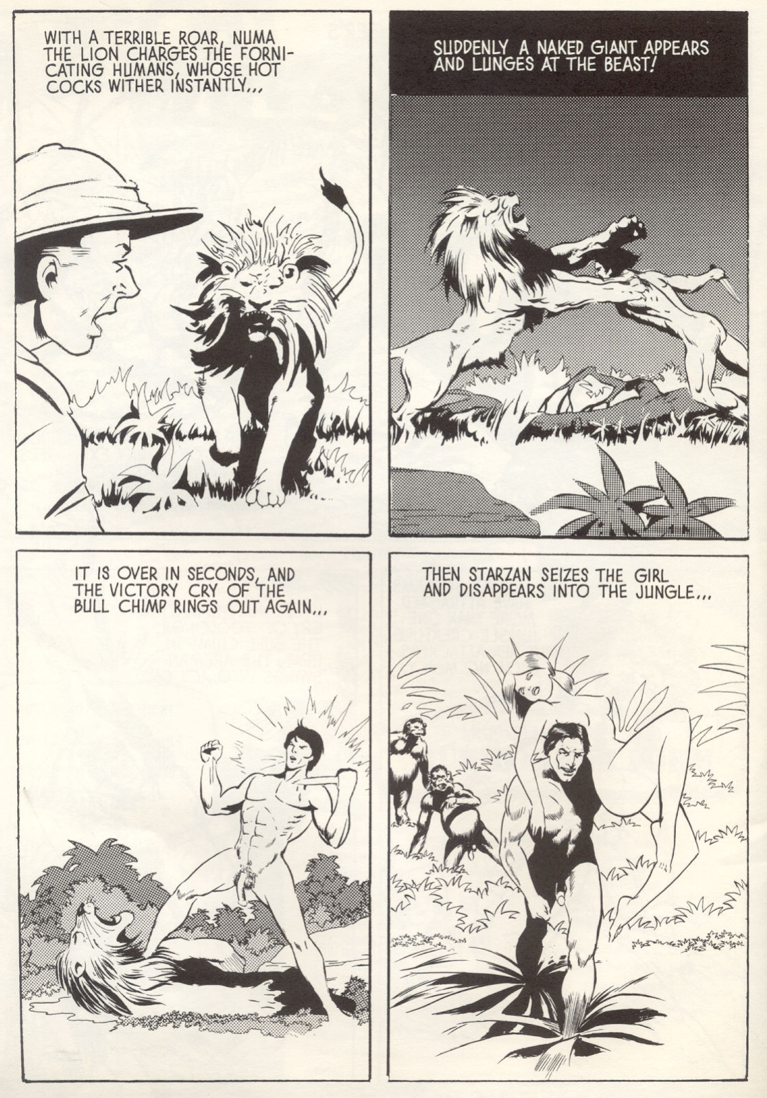 [Wallace Wood] Gang Bang #2 (Flash Gordon, Superman, Tarzan)