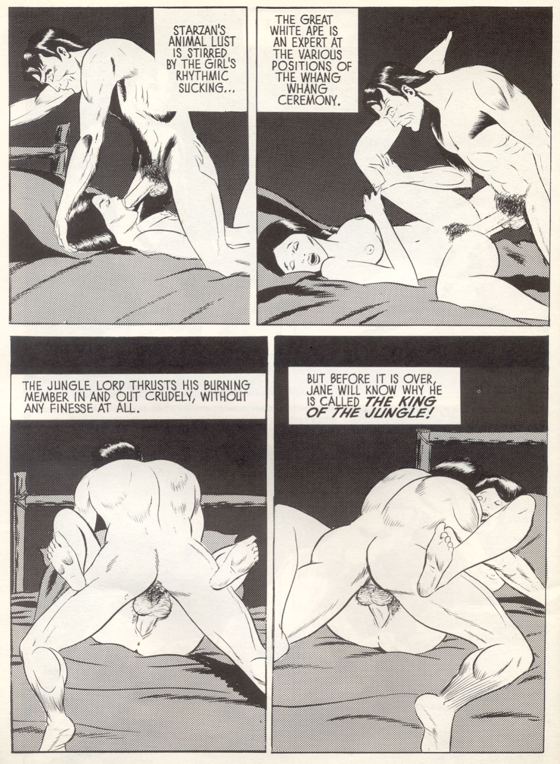 [Wallace Wood] Gang Bang #2 (Flash Gordon, Superman, Tarzan)