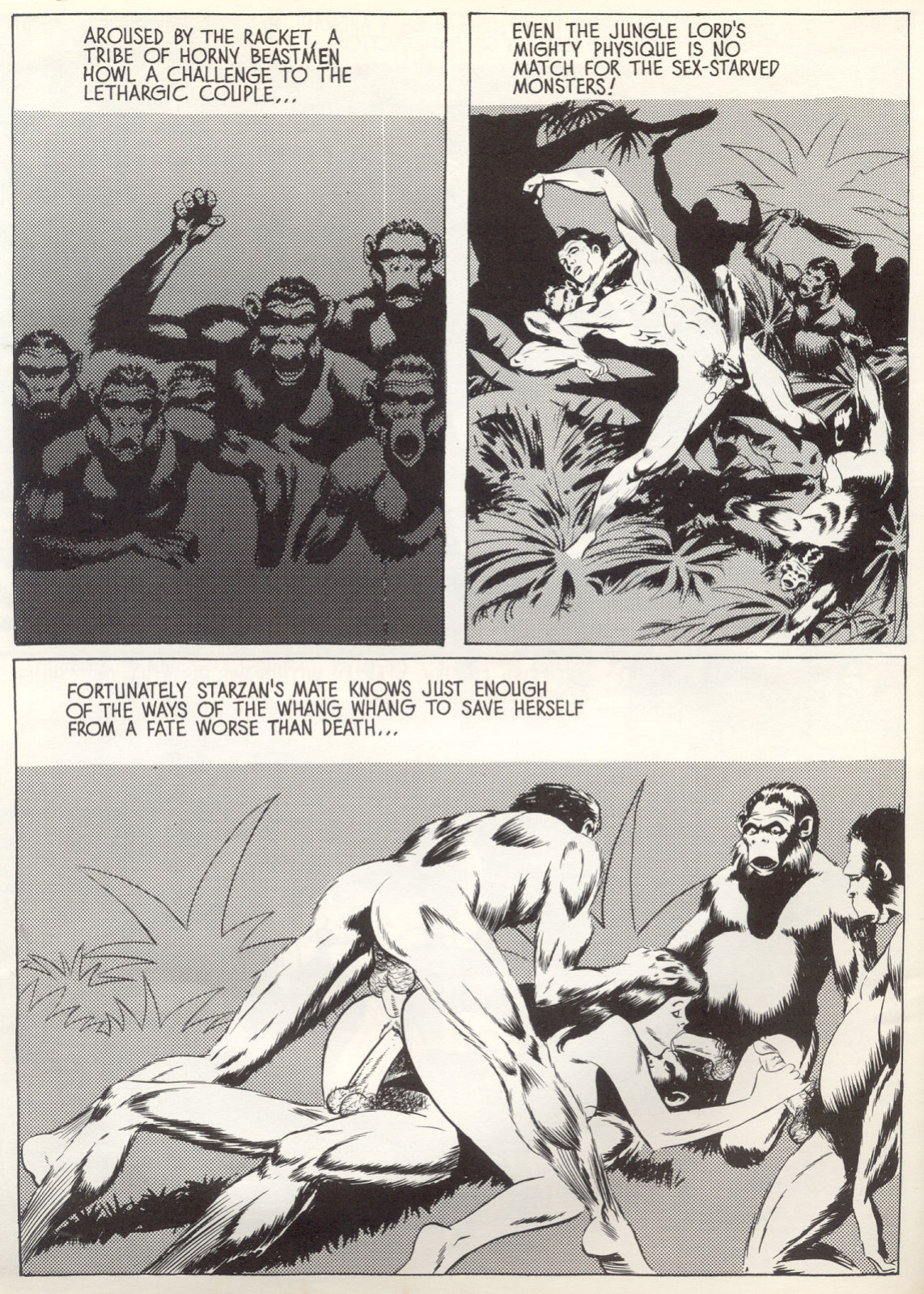 [Wallace Wood] Gang Bang #2 (Flash Gordon, Superman, Tarzan)