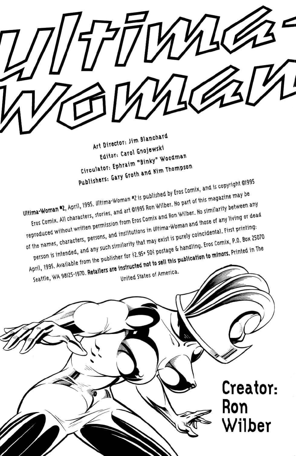 [Ron Wilber] Ultima-Woman #2