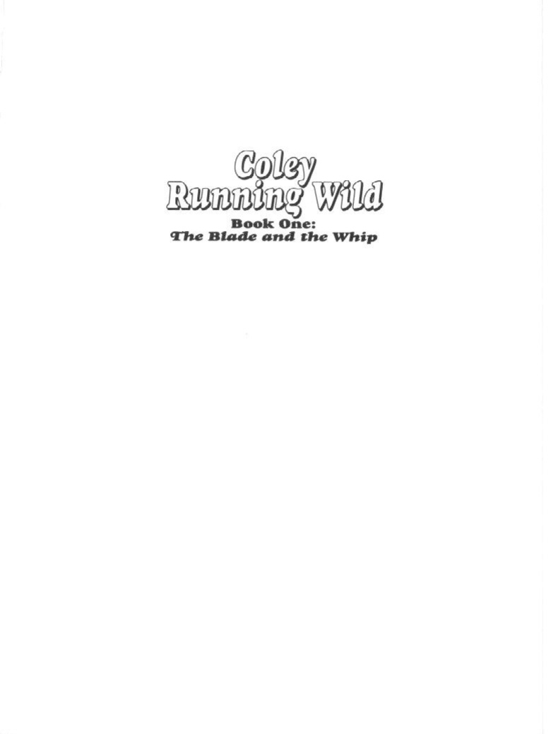 [John Blackburn] Coley Running Wild #1