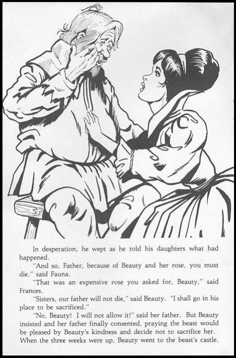 Beauty And The Beast 70's Adult Comic