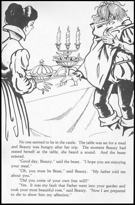 Beauty And The Beast 70's Adult Comic