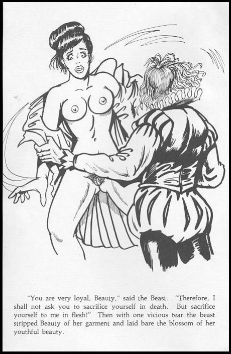 Beauty And The Beast 70's Adult Comic