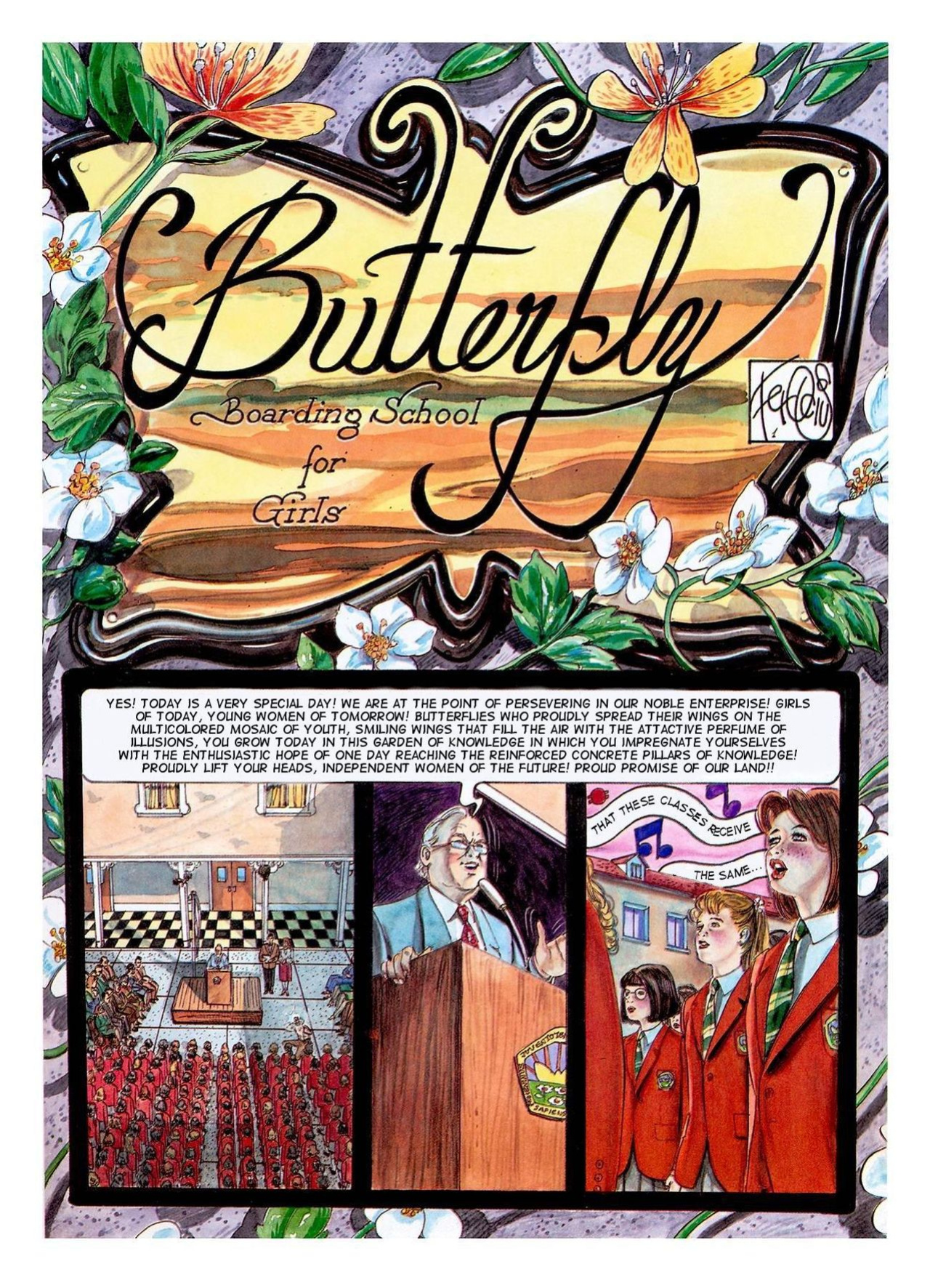 [Ferocius'] Butterfly Boarding School for girls