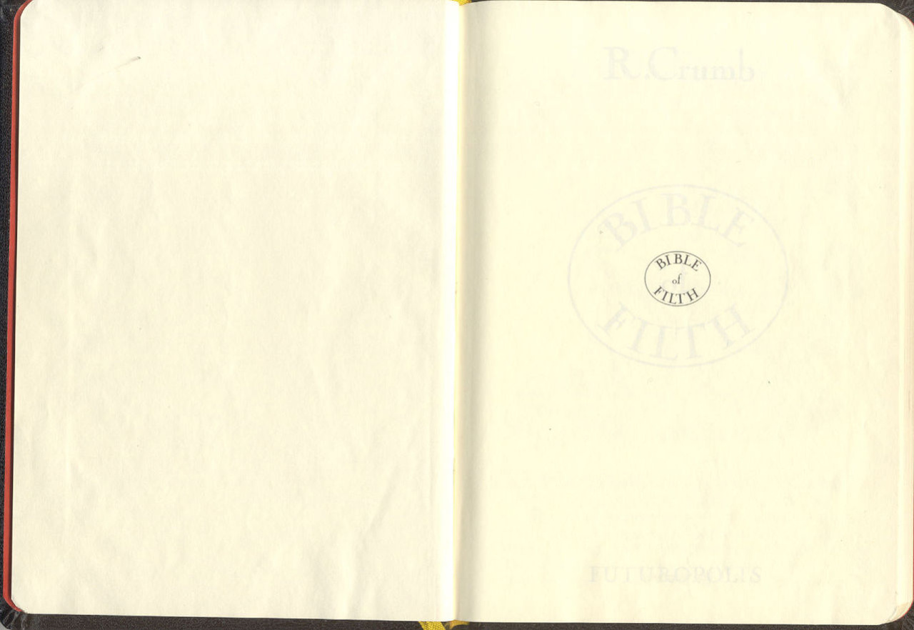 [Robert Crumb] Bible Of Filth