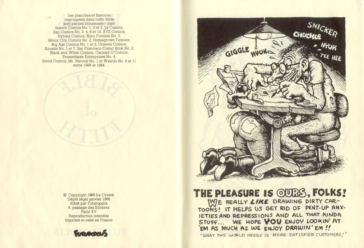 [Robert Crumb] Bible Of Filth