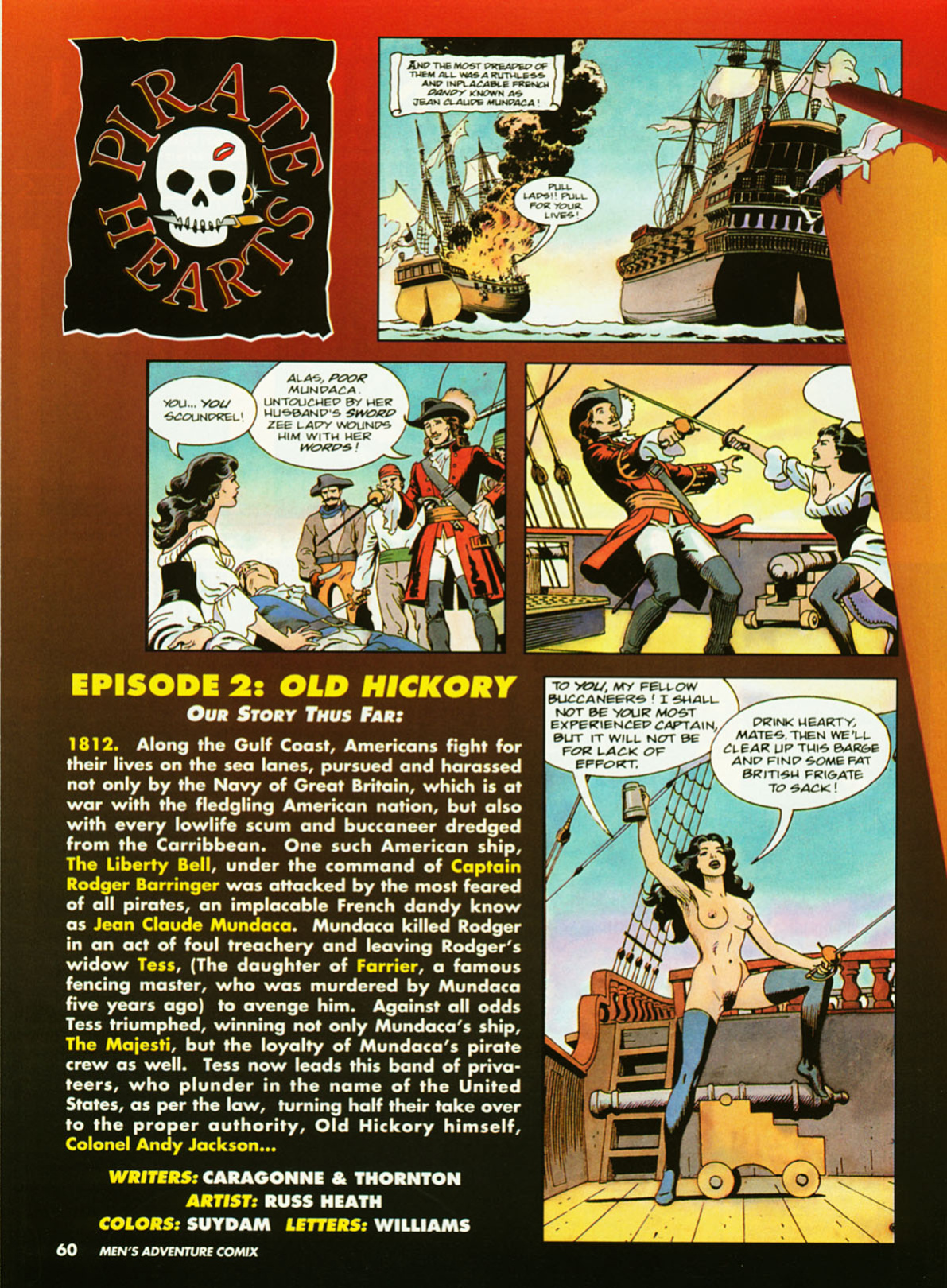 Penthouse Mens Adventure Comix #3