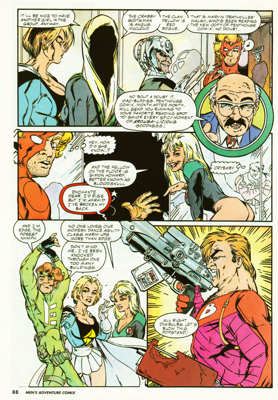 Penthouse Mens Adventure Comix #3