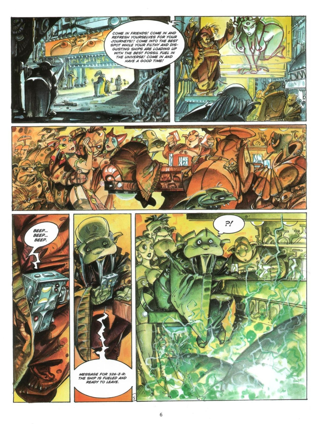 [Alfonso Azpiri] The Eye of Dart-An-Gor