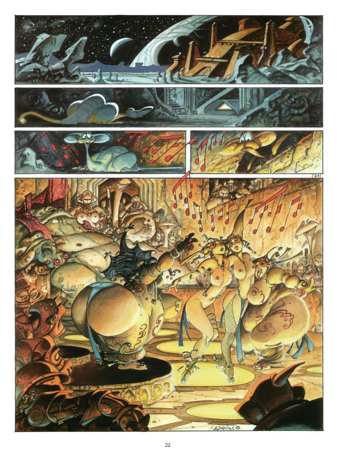 [Alfonso Azpiri] The Eye of Dart-An-Gor