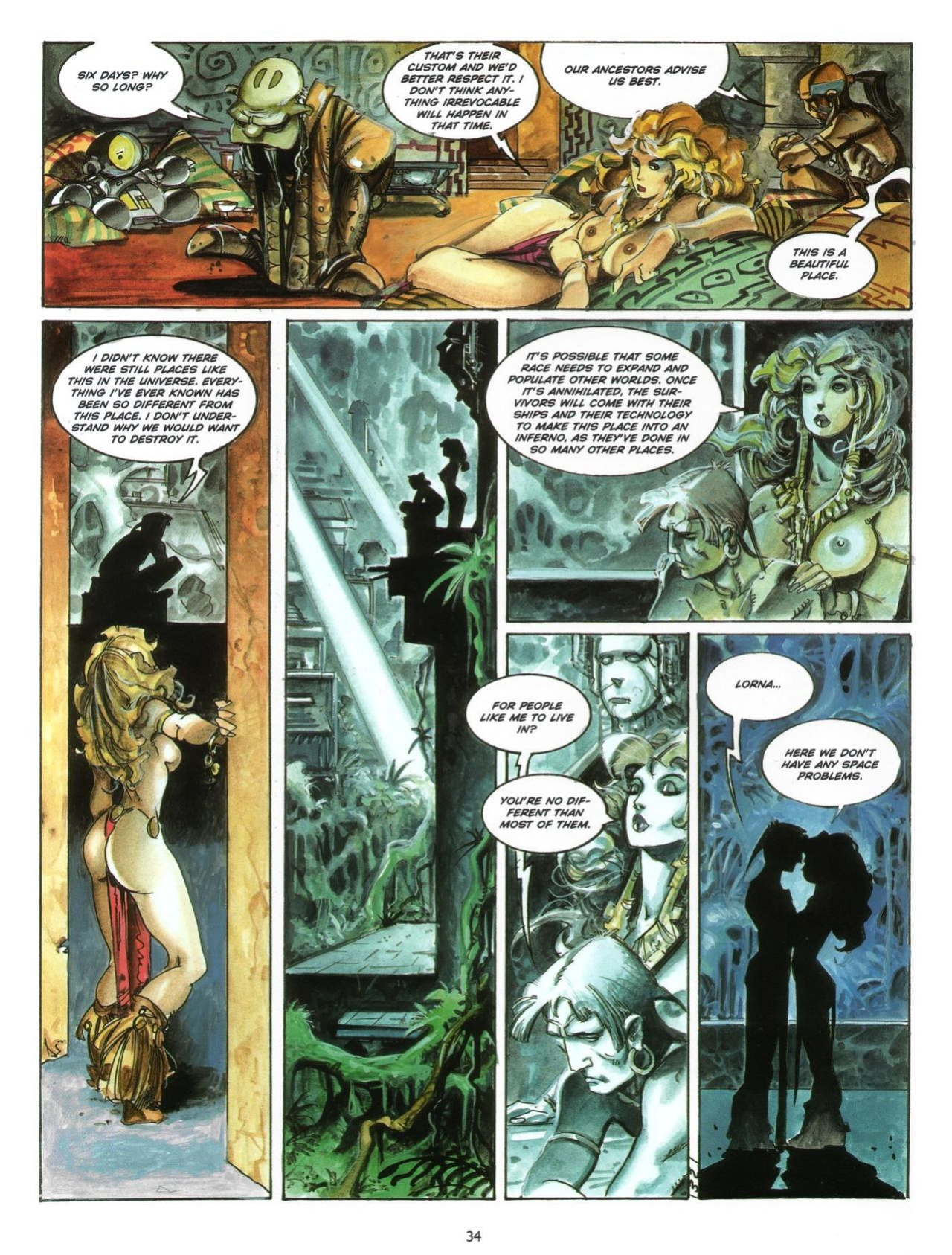 [Alfonso Azpiri] The Eye of Dart-An-Gor