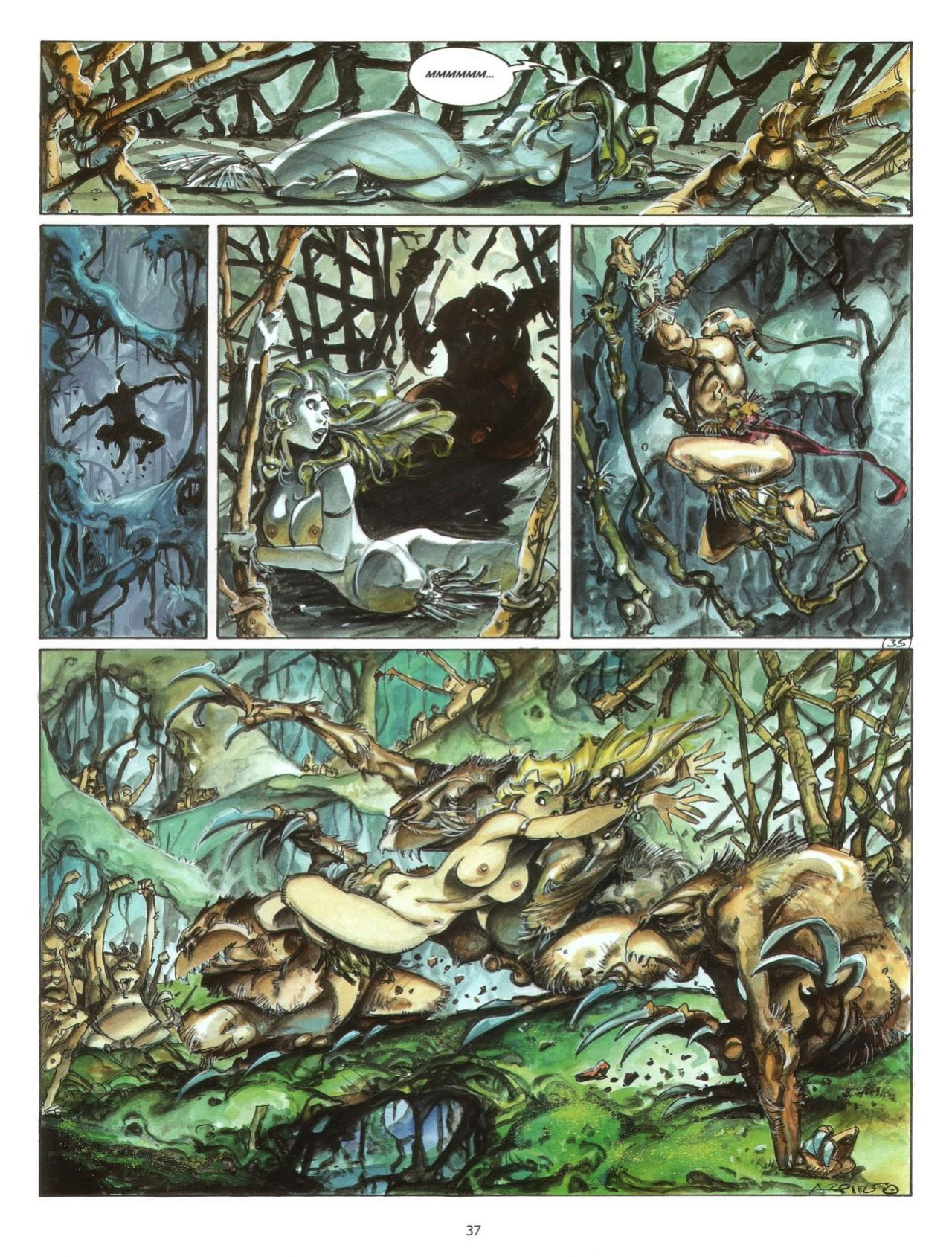 [Alfonso Azpiri] The Eye of Dart-An-Gor