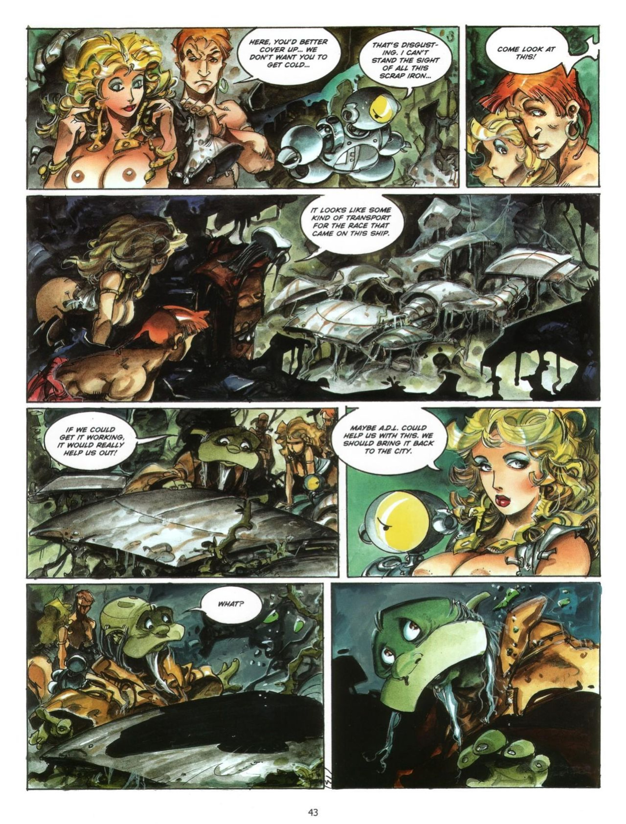 [Alfonso Azpiri] The Eye of Dart-An-Gor