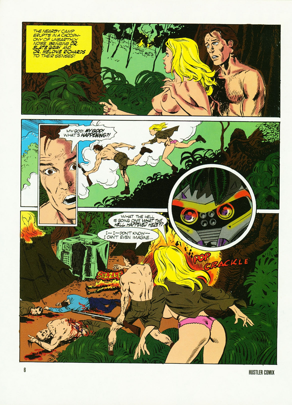 Hustler Comix Volume 1, Issue#1