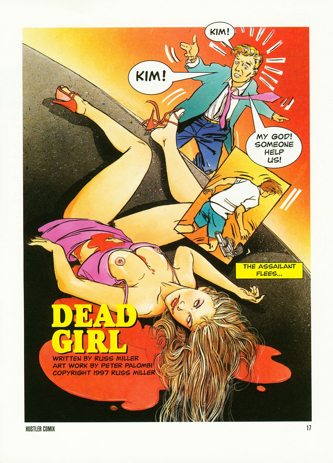 Hustler Comix Volume 1, Issue#1