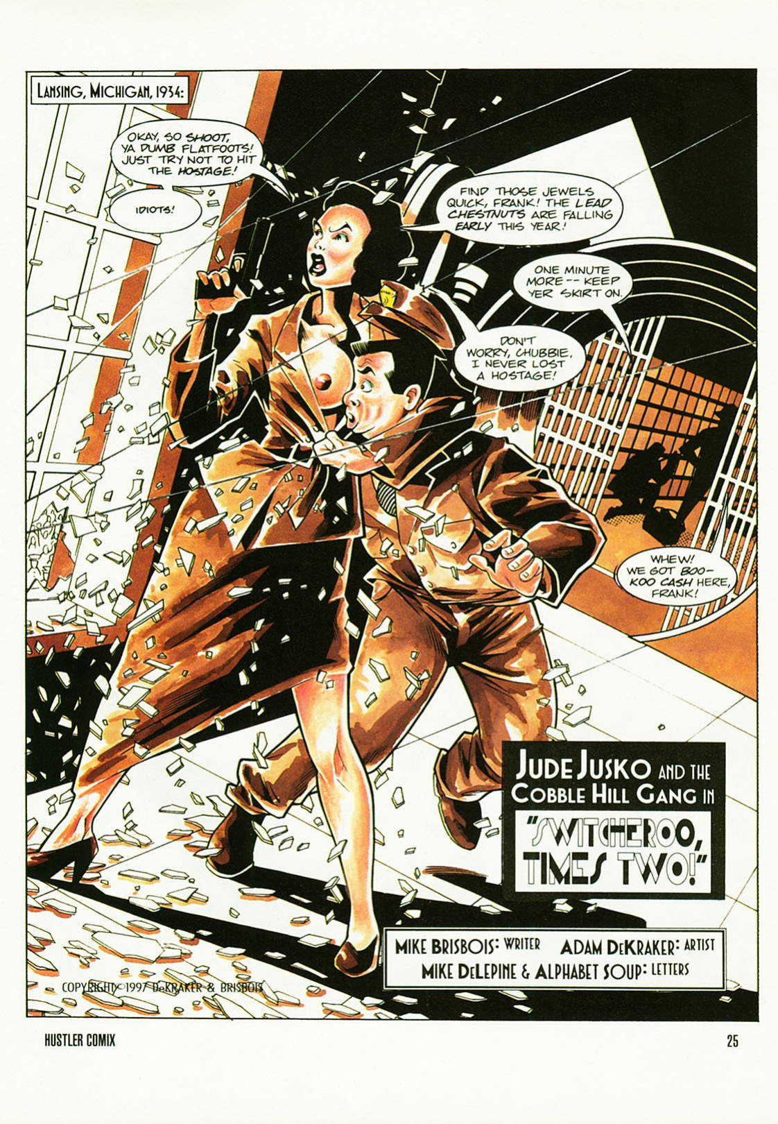 Hustler Comix Volume 1, Issue#1