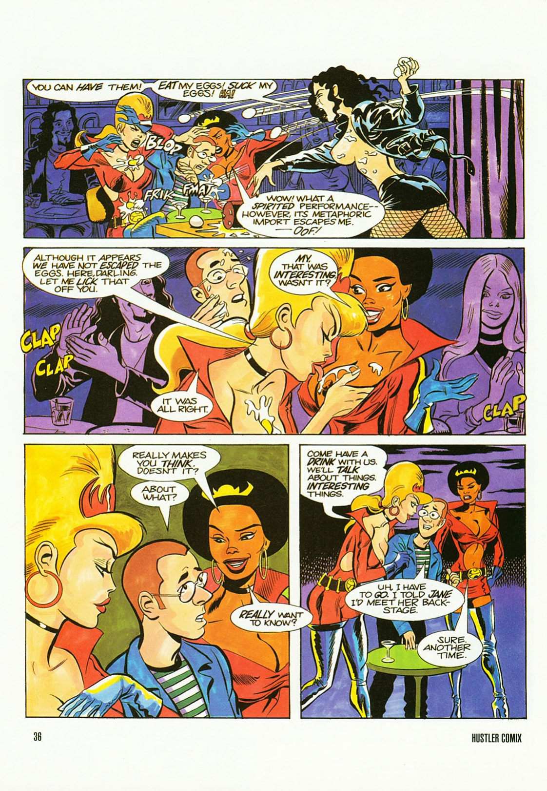 Hustler Comix Volume 1, Issue#1