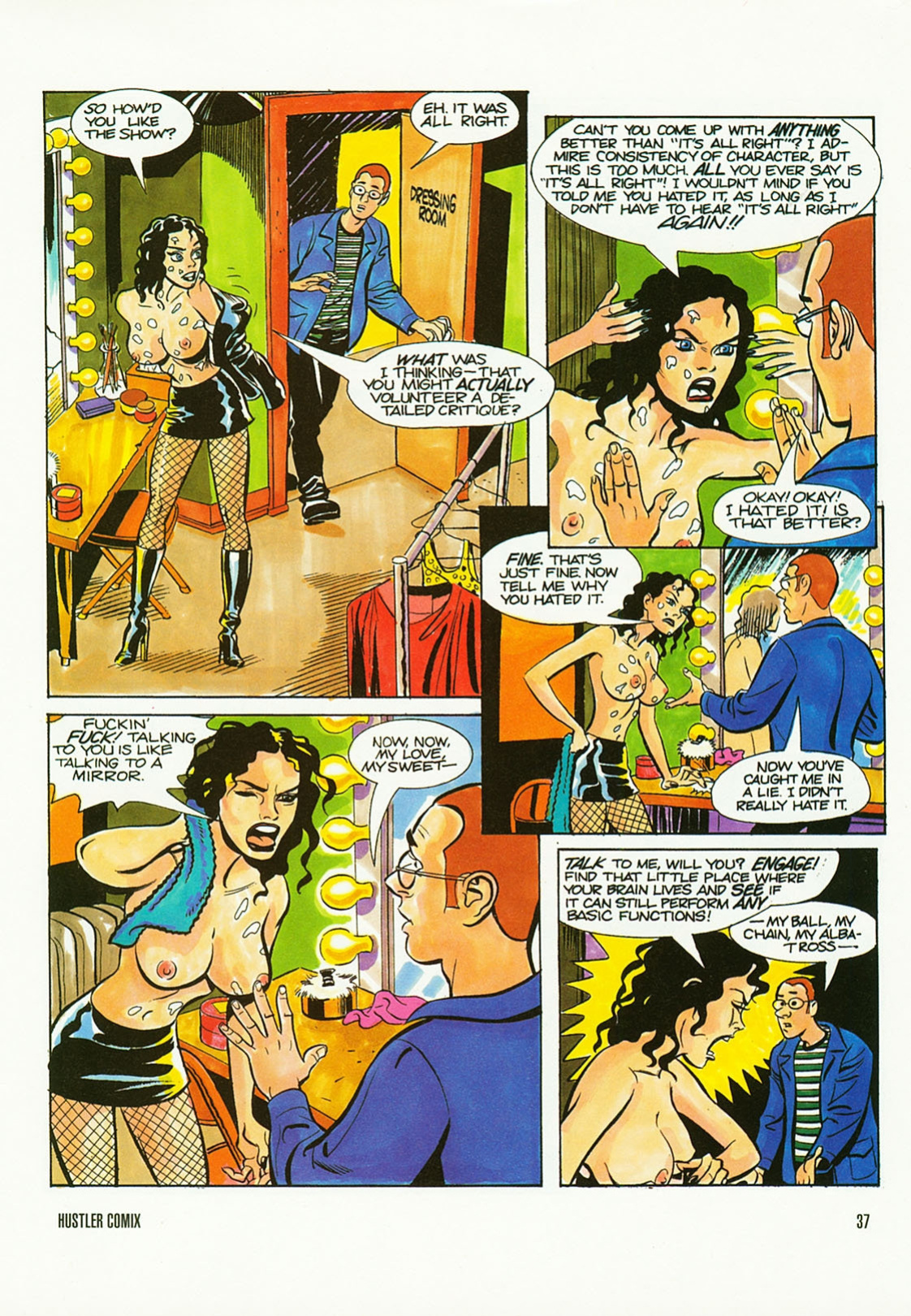 Hustler Comix Volume 1, Issue#1