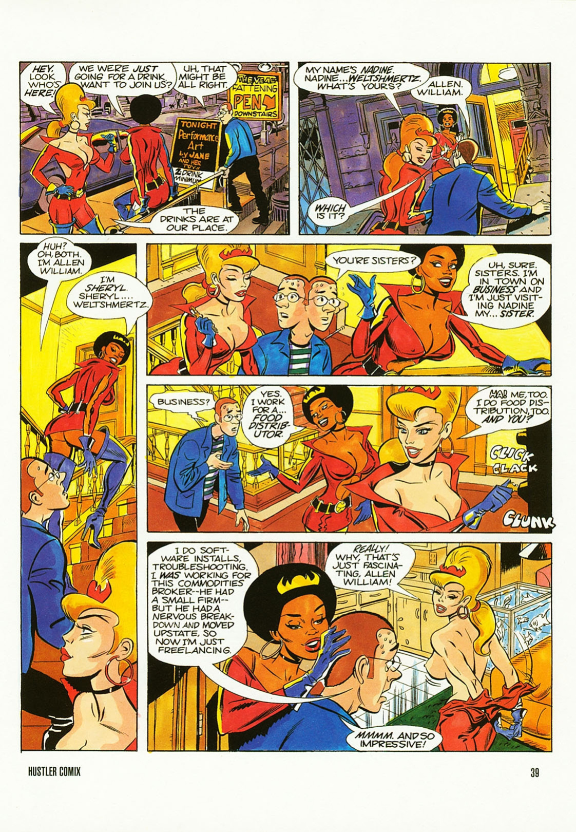 Hustler Comix Volume 1, Issue#1